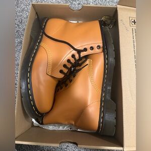Orange Dr. Martens